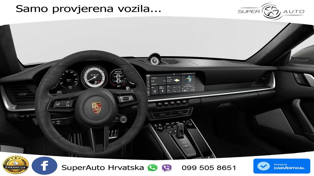 Porsche 911 Turbo S 3.8 (650 KS) PDK LED+GR SJED+ACC
