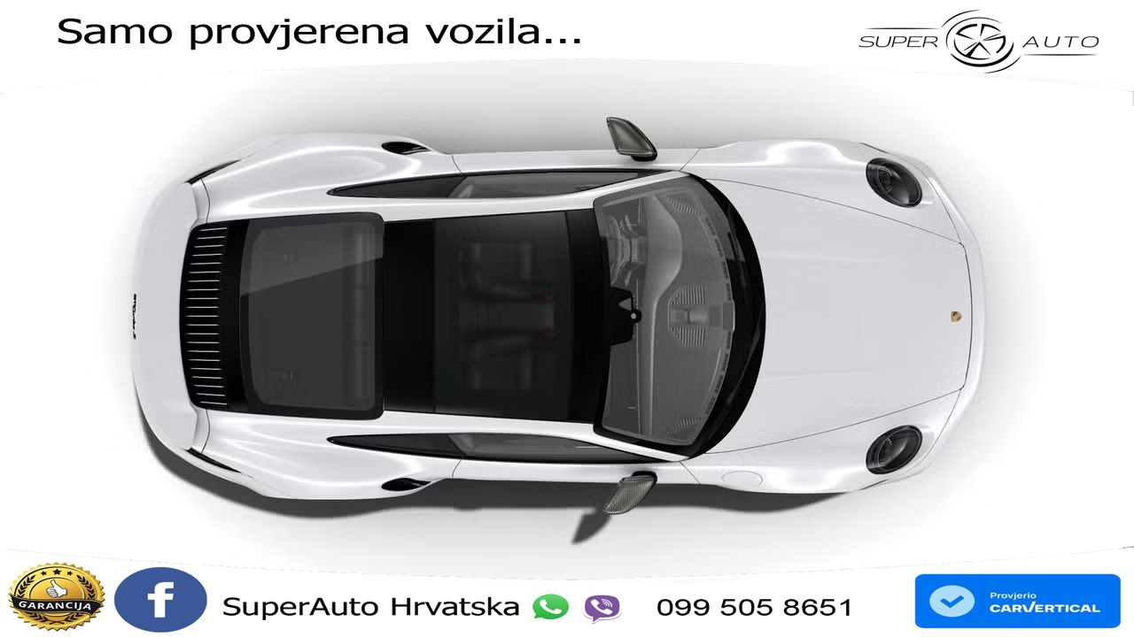 Porsche 911 Turbo S 3.8 (650 KS) PDK LED+GR SJED+ACC