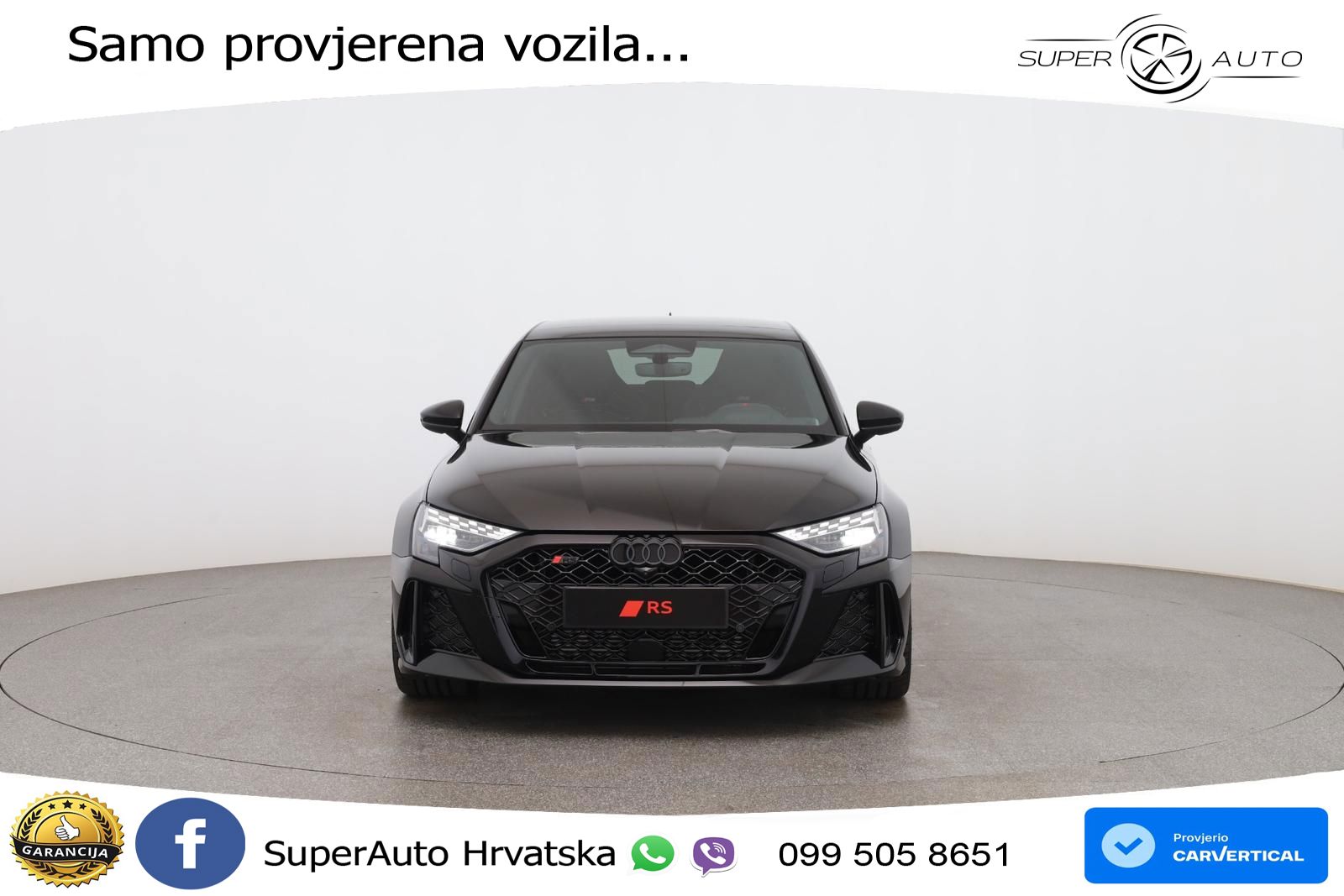 Audi RS3 Sedan 2.5 TFSI (400 KS) quattro S tronic MATRIX+GR SJED+KAM