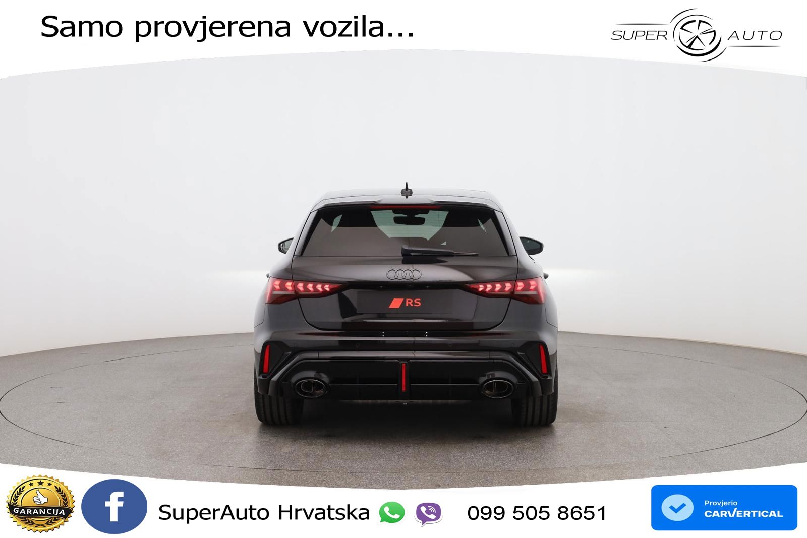 Audi RS3 Sedan 2.5 TFSI (400 KS) quattro S tronic MATRIX+GR SJED+KAM