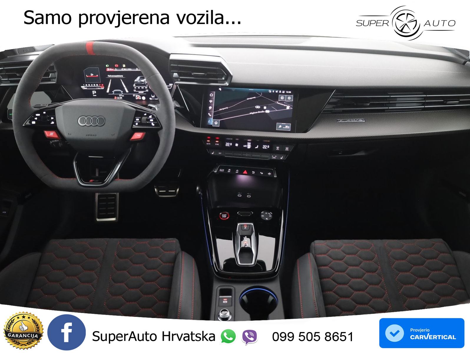 Audi RS3 Sedan 2.5 TFSI (400 KS) quattro S tronic MATRIX+GR SJED+KAM