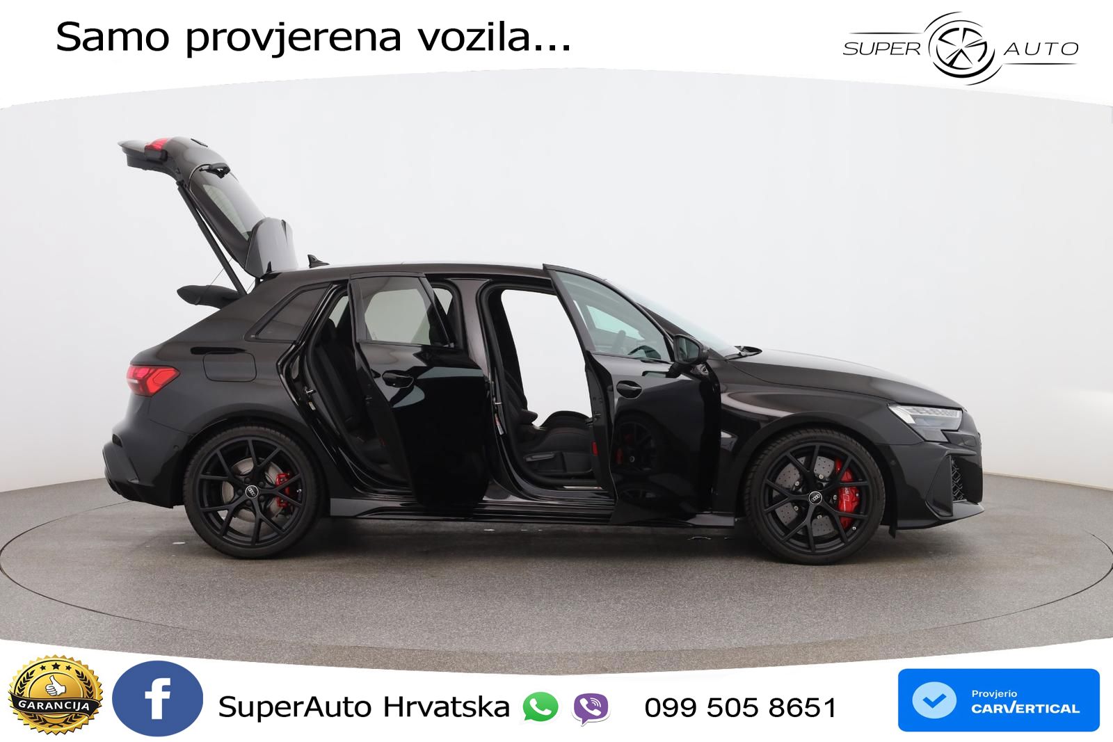Audi RS3 Sedan 2.5 TFSI (400 KS) quattro S tronic MATRIX+GR SJED+KAM