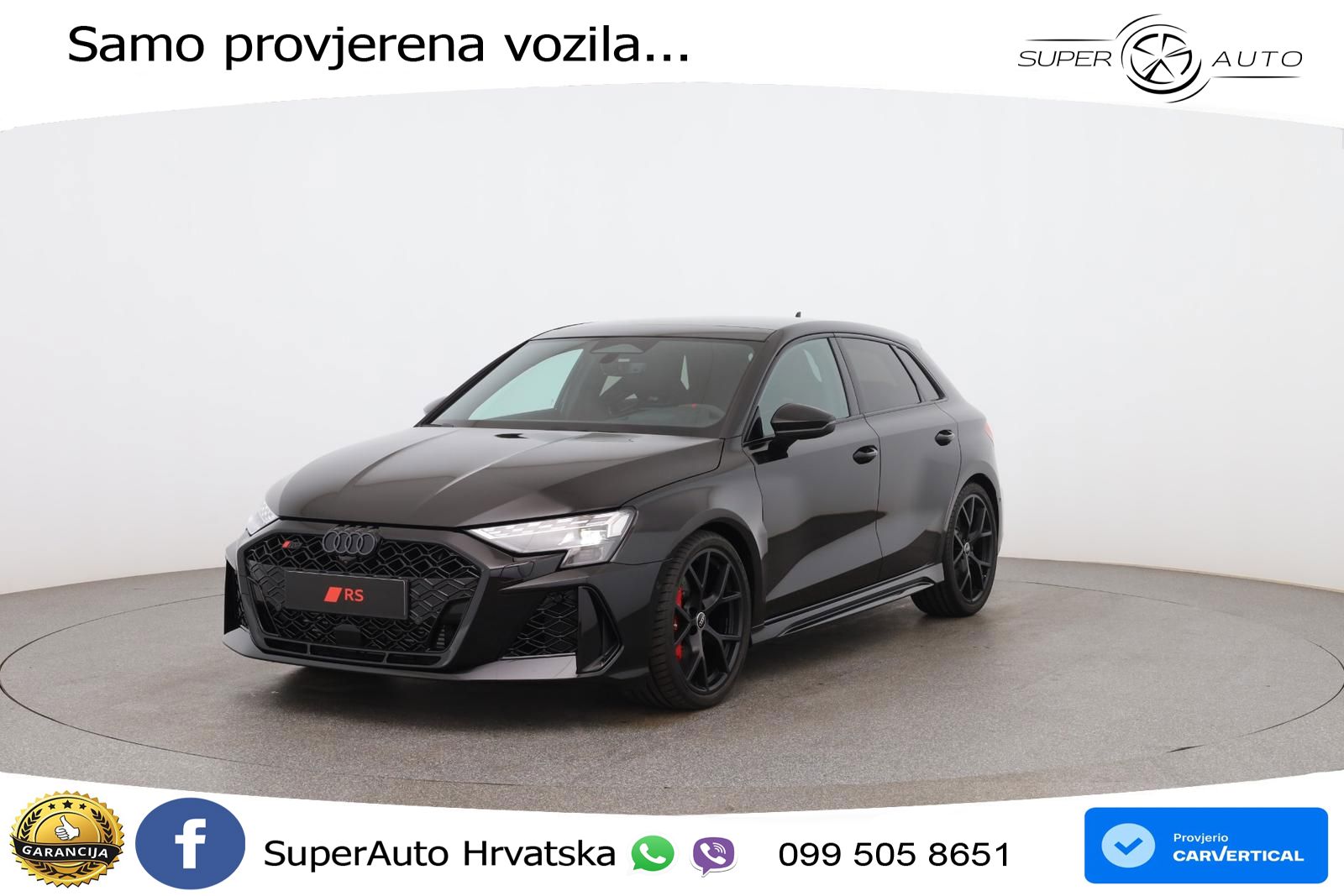 Audi RS3 Sedan 2.5 TFSI (400 KS) quattro S tronic MATRIX+GR SJED+KAM
