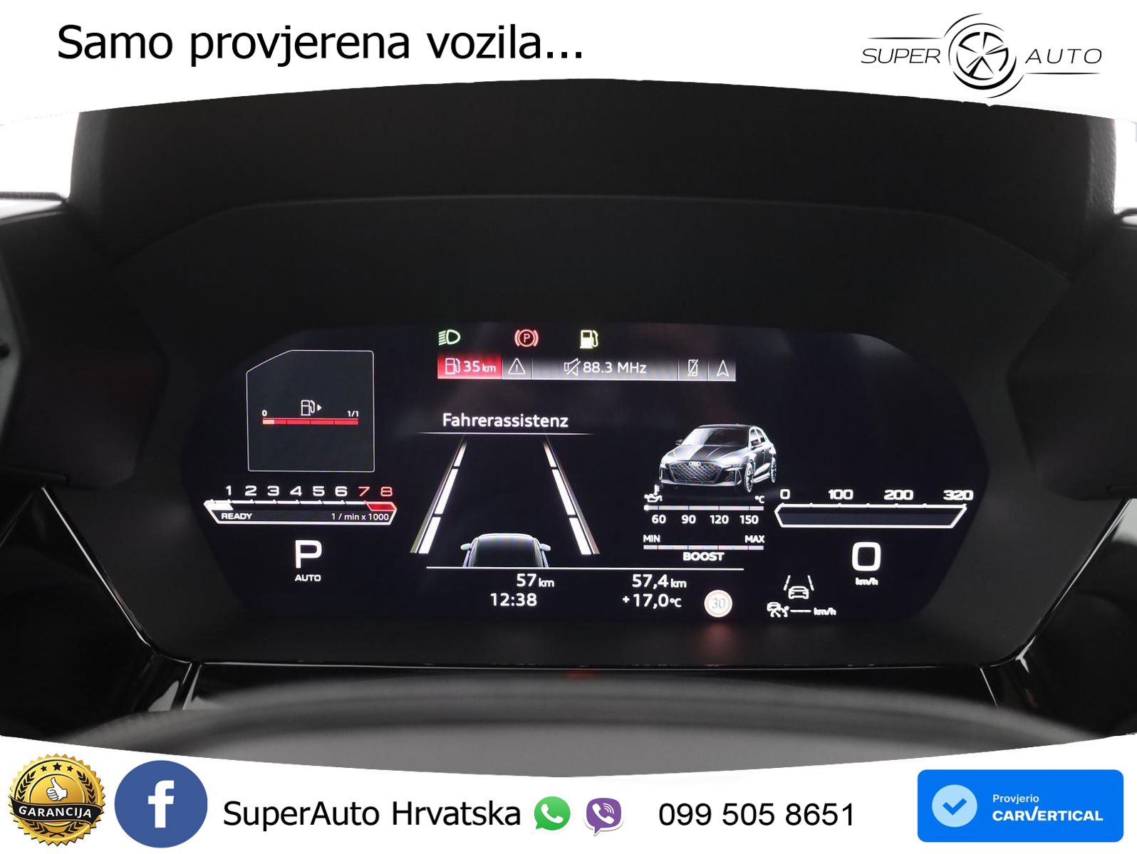 Audi RS3 Sedan 2.5 TFSI (400 KS) quattro S tronic MATRIX+GR SJED+KAM