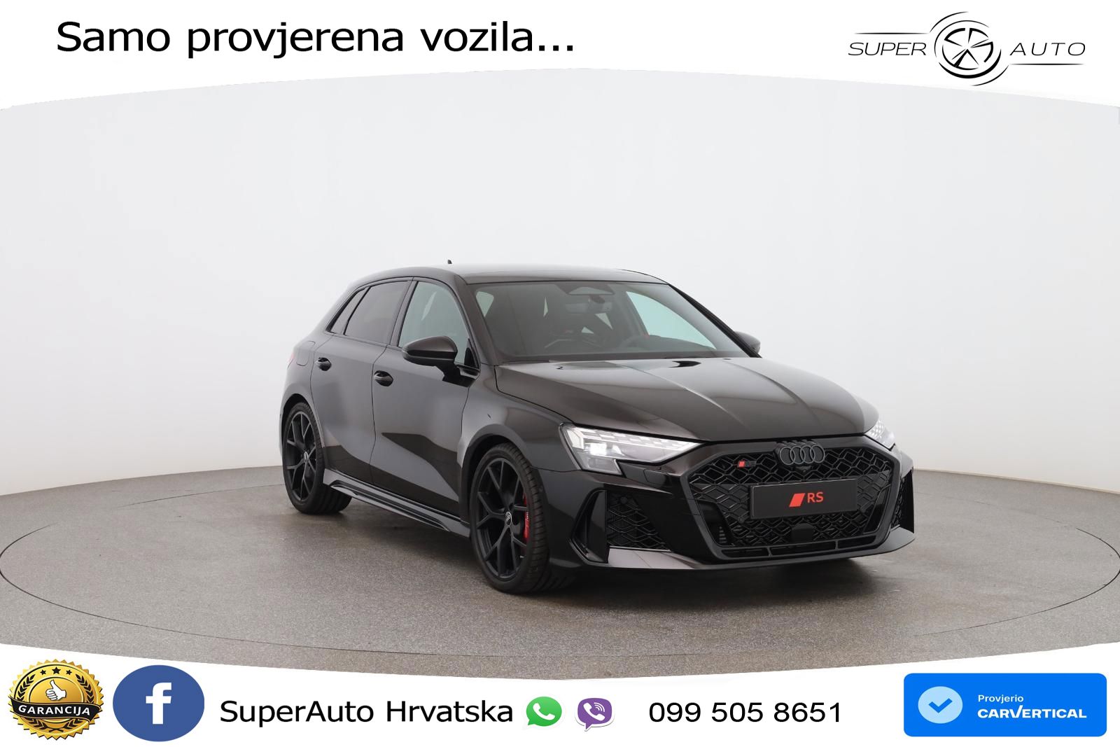 Audi RS3 Sedan 2.5 TFSI (400 KS) quattro S tronic MATRIX+GR SJED+KAM
