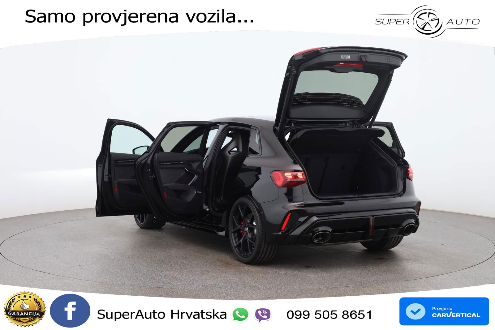 Audi RS3 Sedan 2.5 TFSI (400 KS) quattro S tronic MATRIX+GR SJED+KAM