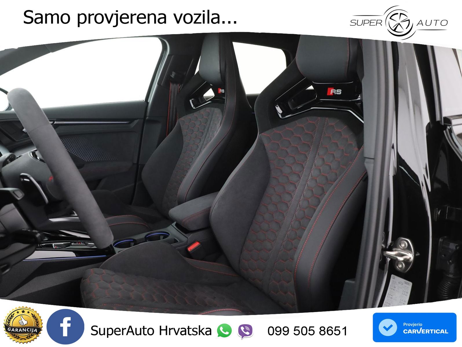 Audi RS3 Sedan 2.5 TFSI (400 KS) quattro S tronic MATRIX+GR SJED+KAM