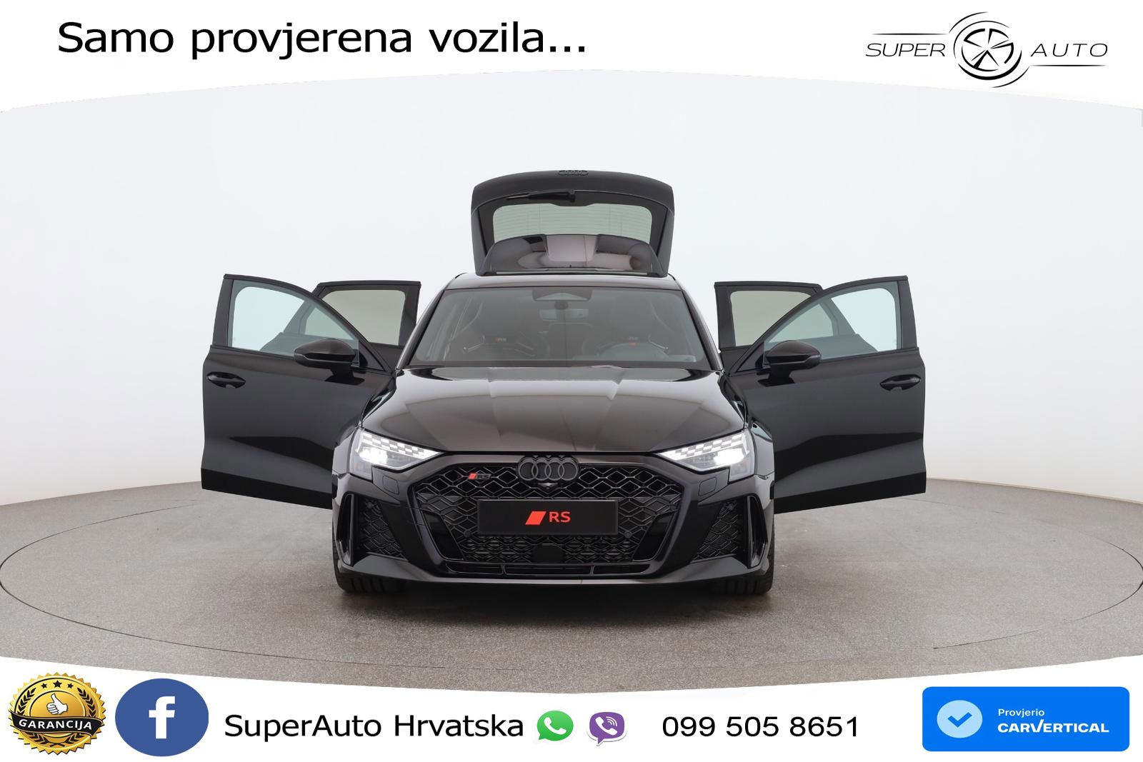 Audi RS3 Sedan 2.5 TFSI (400 KS) quattro S tronic MATRIX+GR SJED+KAM