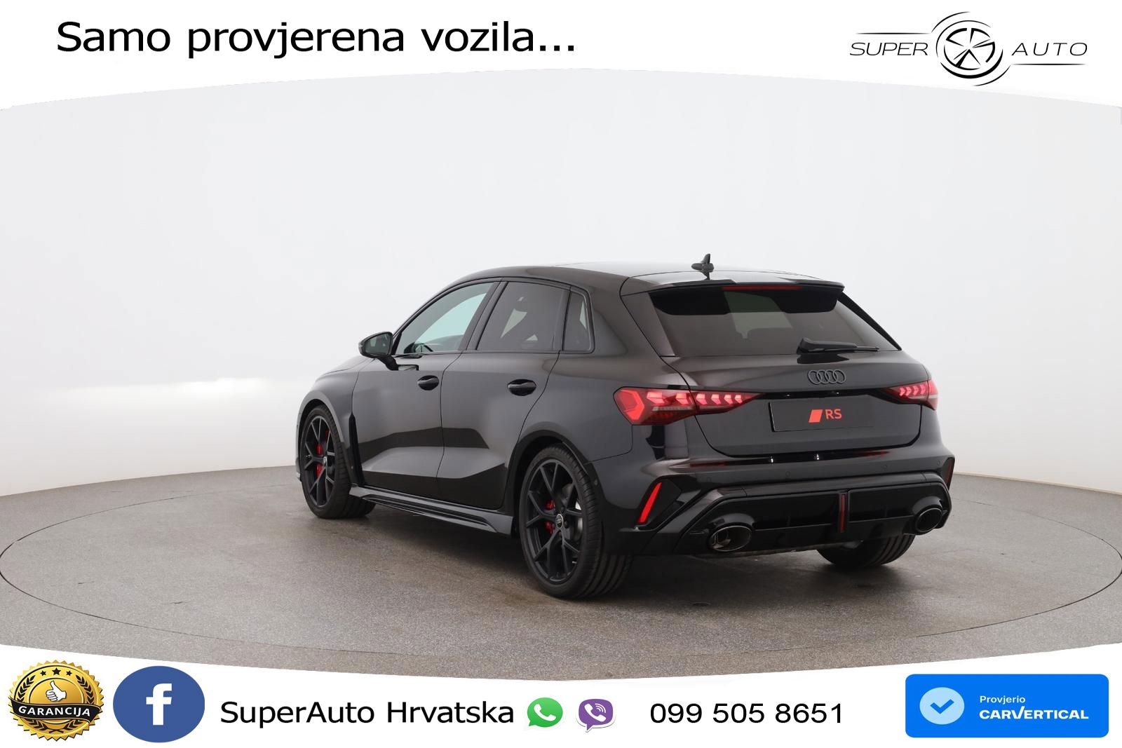 Audi RS3 Sedan 2.5 TFSI (400 KS) quattro S tronic MATRIX+GR SJED+KAM