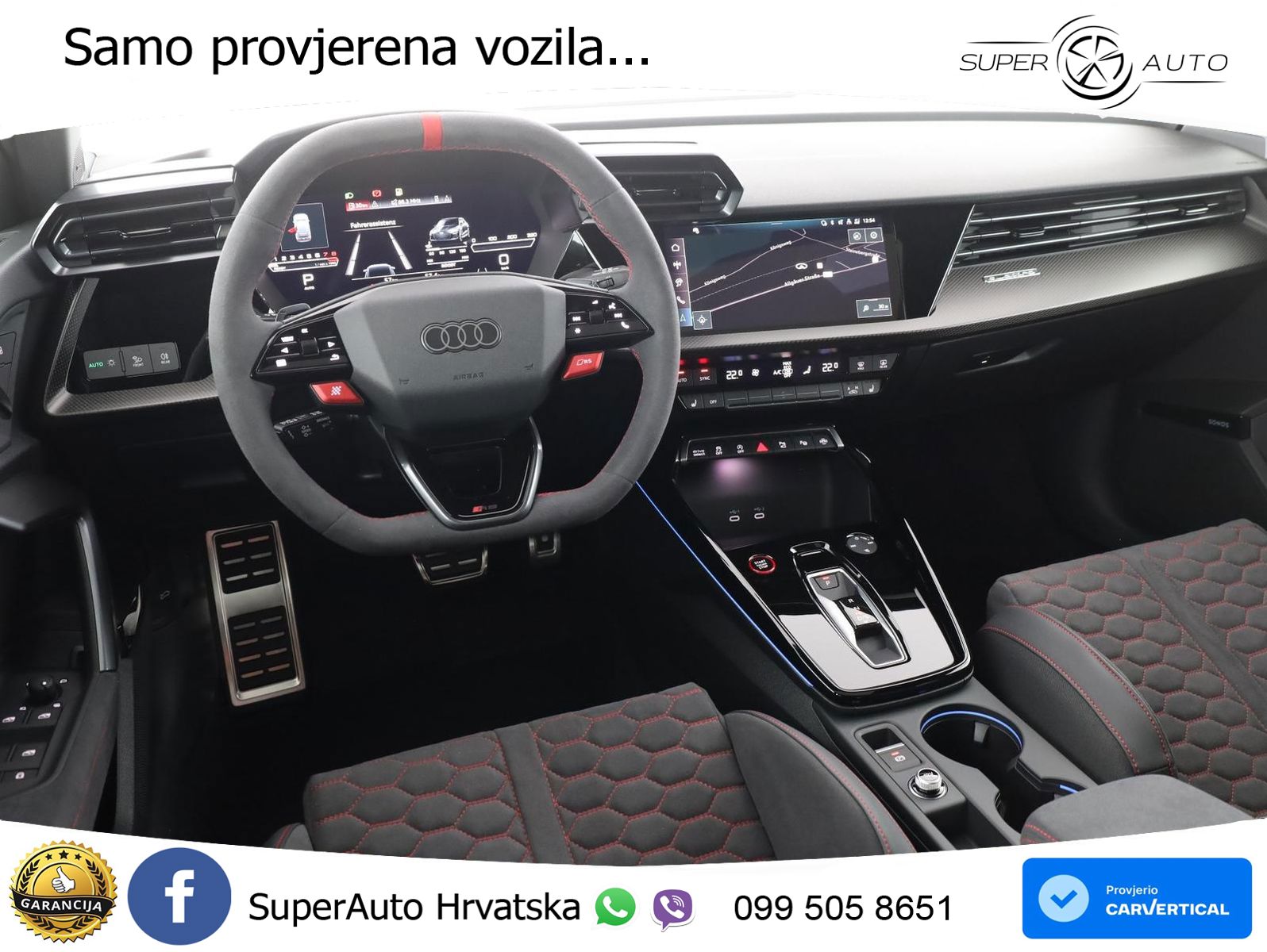 Audi RS3 Sedan 2.5 TFSI (400 KS) quattro S tronic MATRIX+GR SJED+KAM