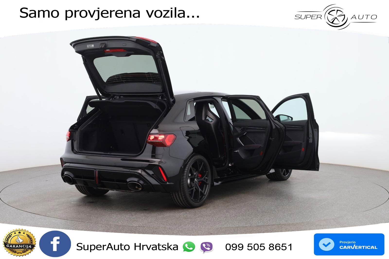 Audi RS3 Sedan 2.5 TFSI (400 KS) quattro S tronic MATRIX+GR SJED+KAM