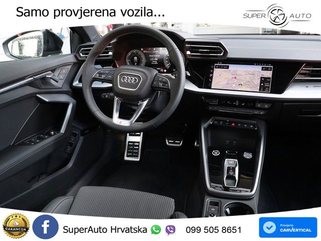 Audi A3 45 TFSIe (272 KS) S tronic 2x S line LED+GR SJED+ACC