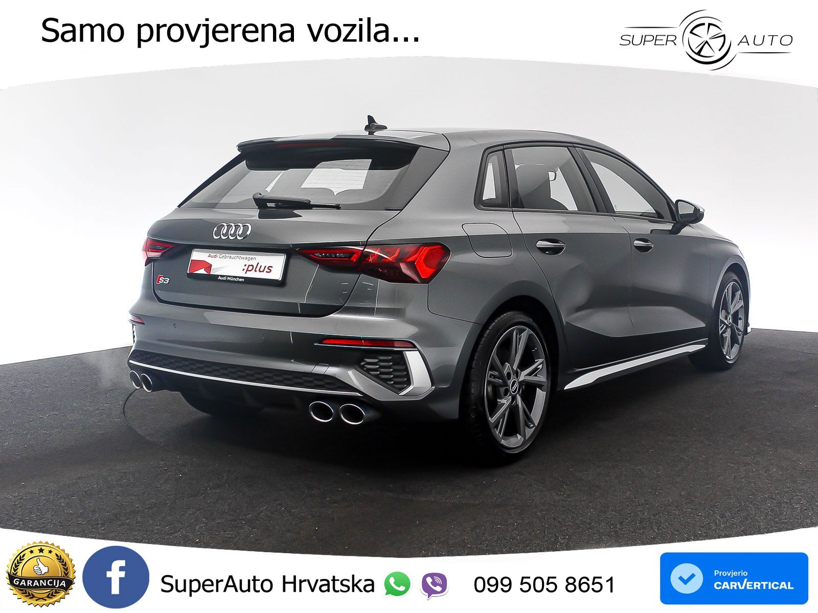 Audi S3 2.0 TFSI (310 KS) quattro S tronic