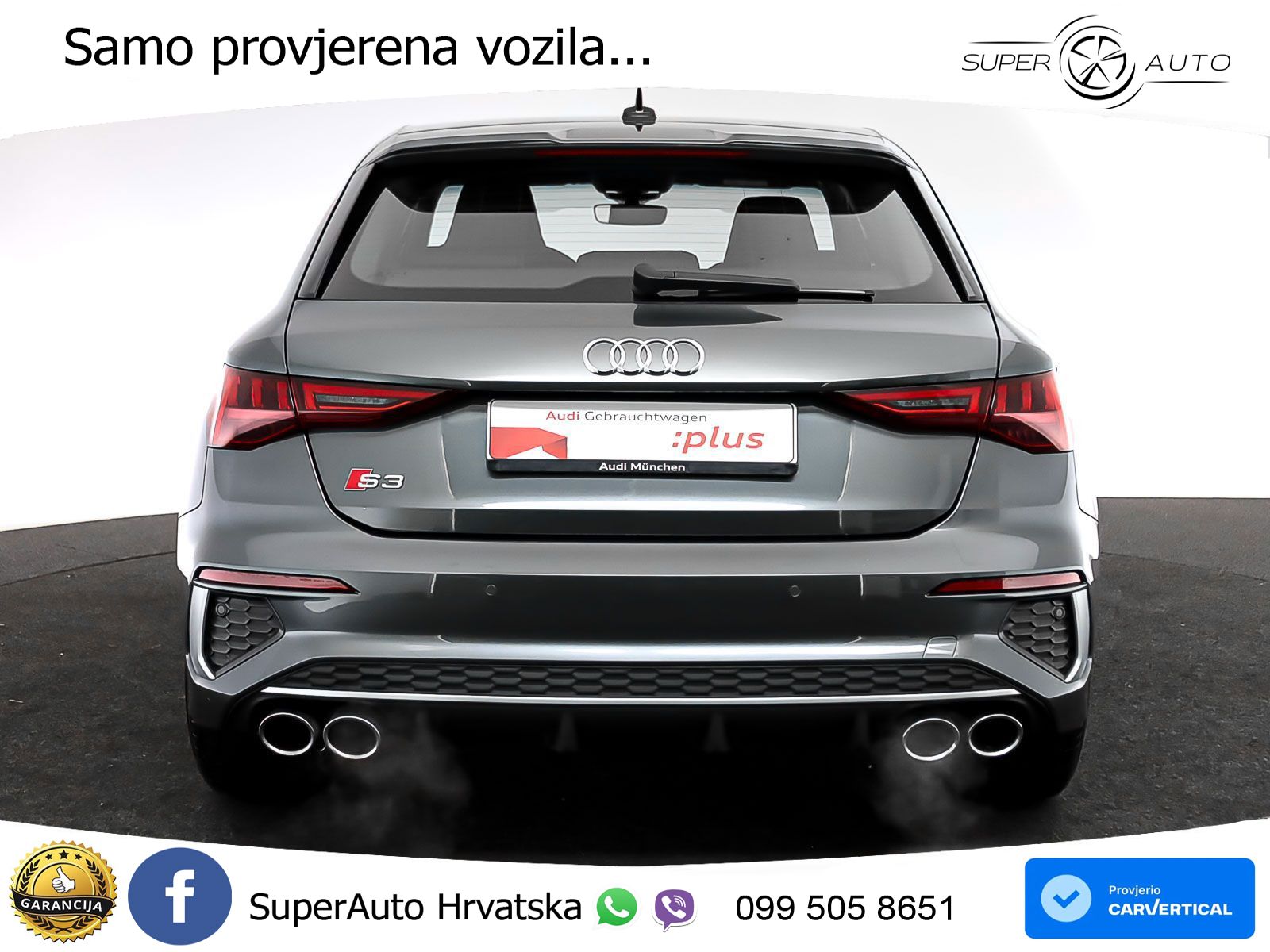Audi S3 2.0 TFSI (310 KS) quattro S tronic