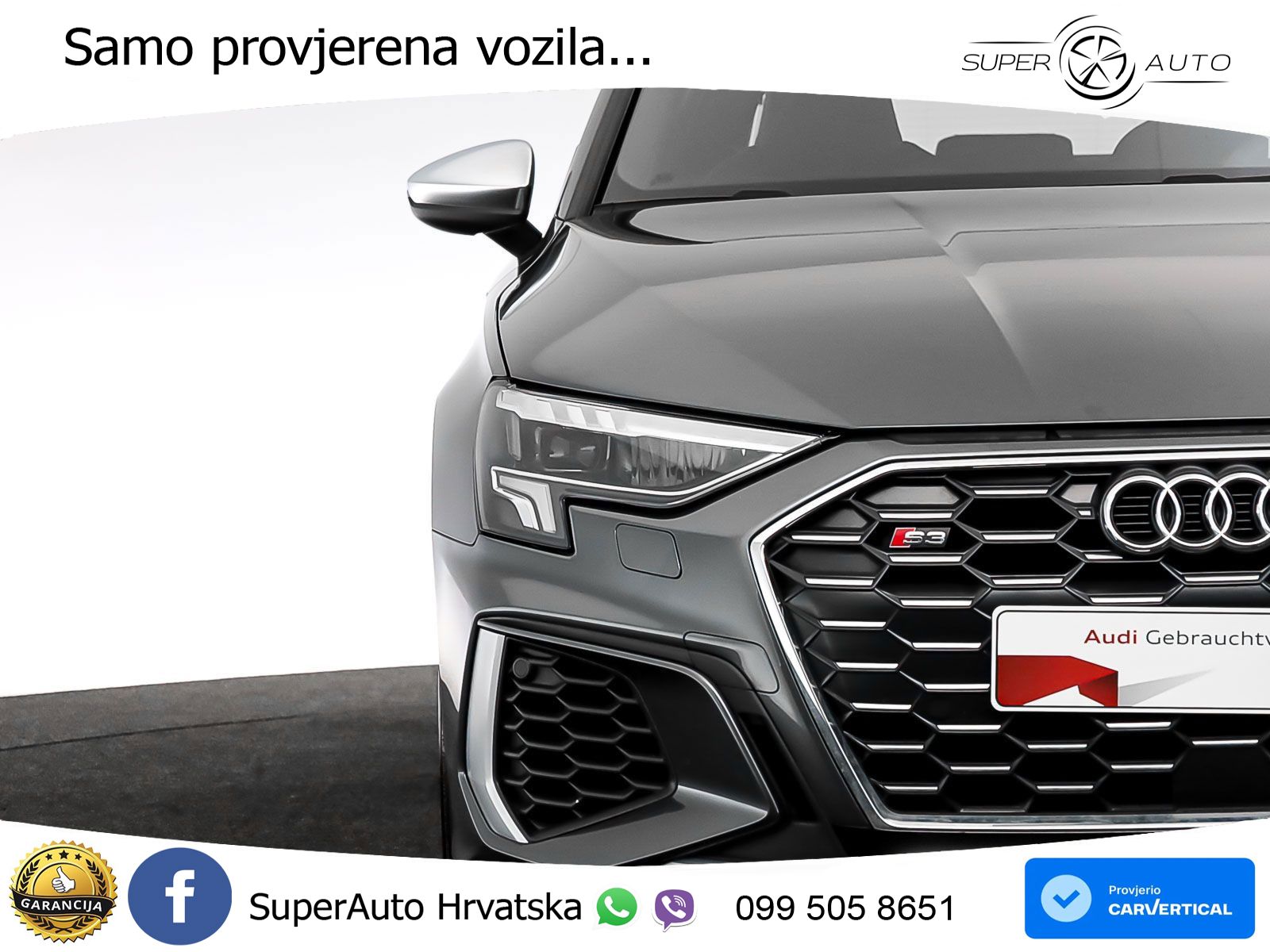 Audi S3 2.0 TFSI (310 KS) quattro S tronic