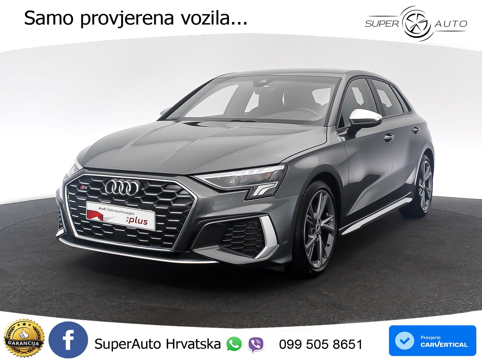 Audi S3 2.0 TFSI (310 KS) quattro S tronic