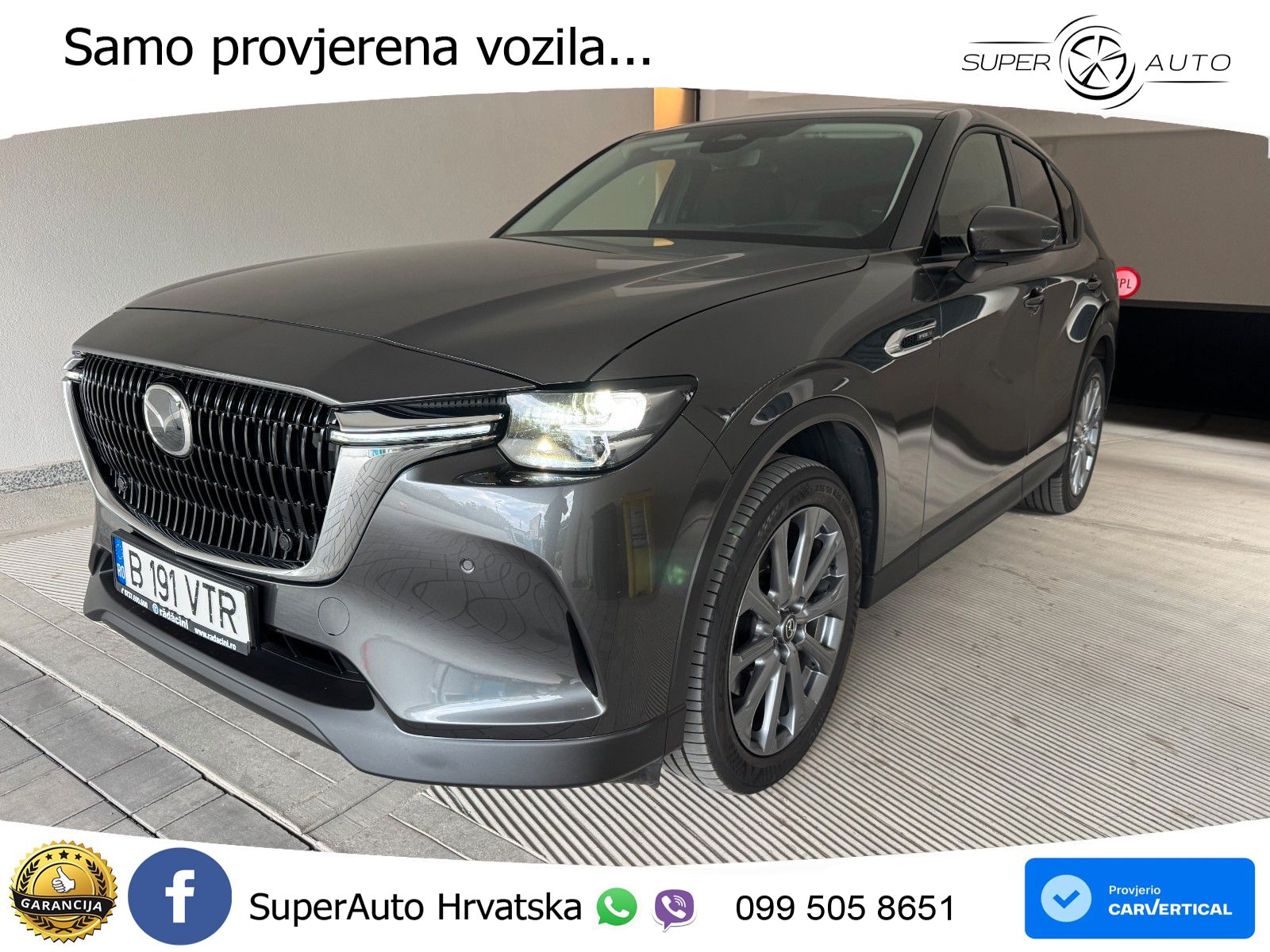 Mazda CX-60 2.5 e-Skyactiv (328 KS) AWD Automatic LED+GR SJED+ACC