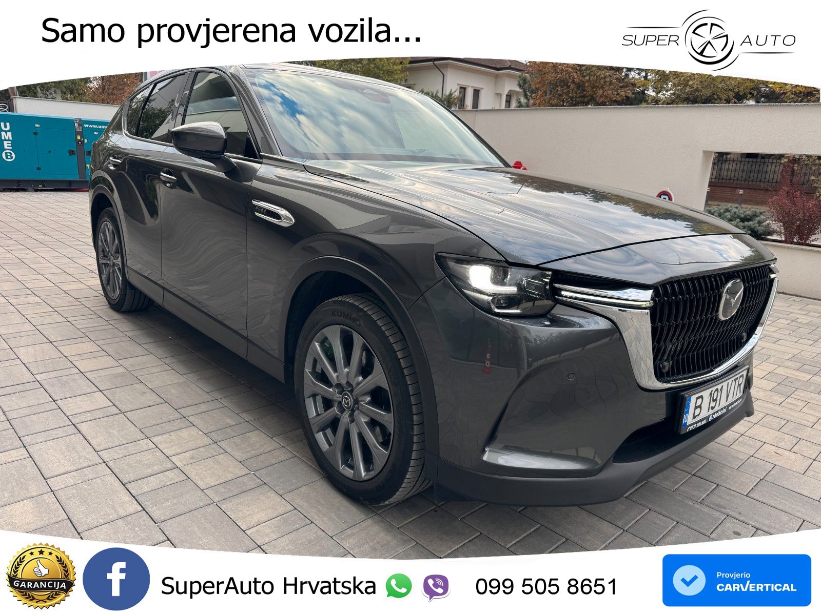 Mazda CX-60 2.5 e-Skyactiv (328 KS) AWD Automatic LED+GR SJED+ACC