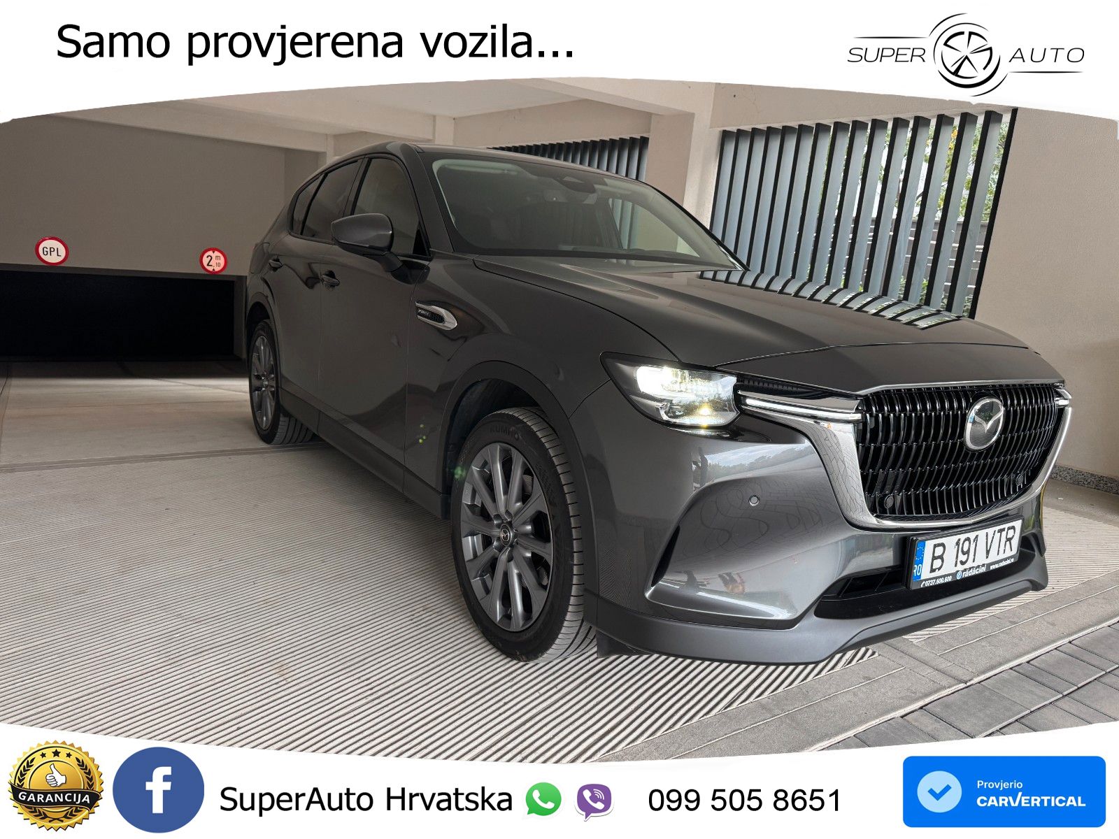 Mazda CX-60 2.5 e-Skyactiv (328 KS) AWD Automatic LED+GR SJED+ACC