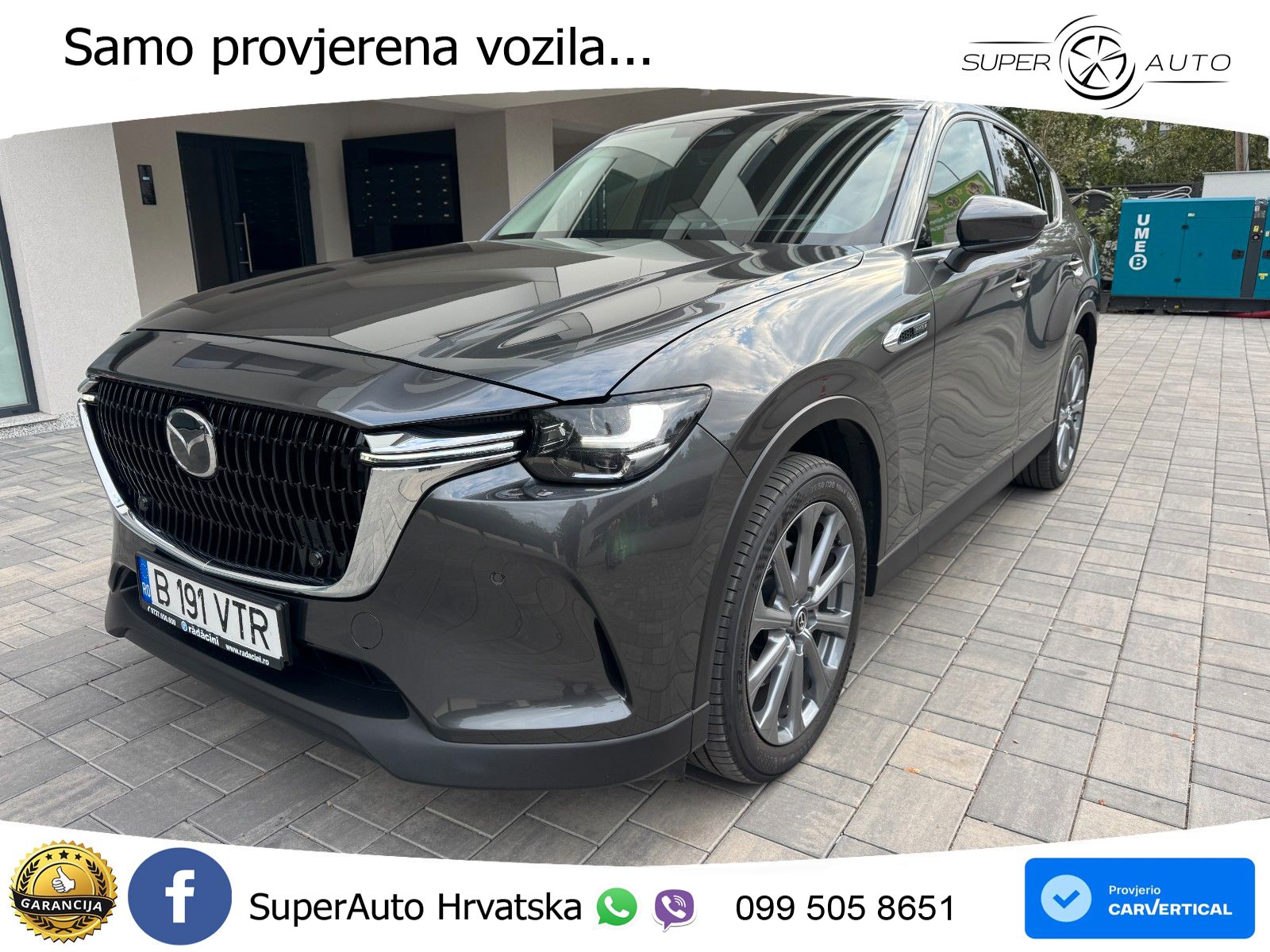 Mazda CX-60 2.5 e-Skyactiv (328 KS) AWD Automatic LED+GR SJED+ACC