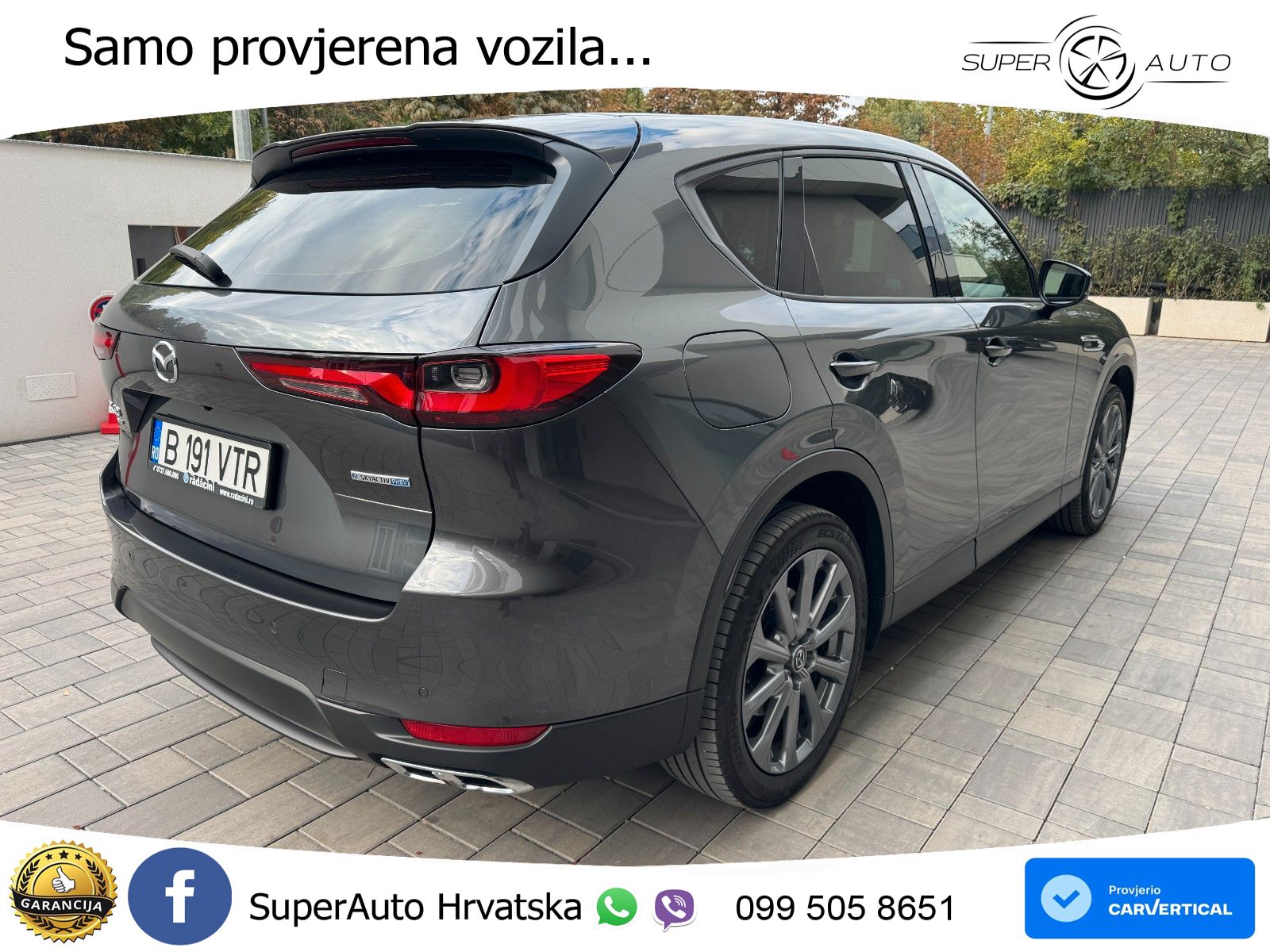 Mazda CX-60 2.5 e-Skyactiv (328 KS) AWD Automatic LED+GR SJED+ACC