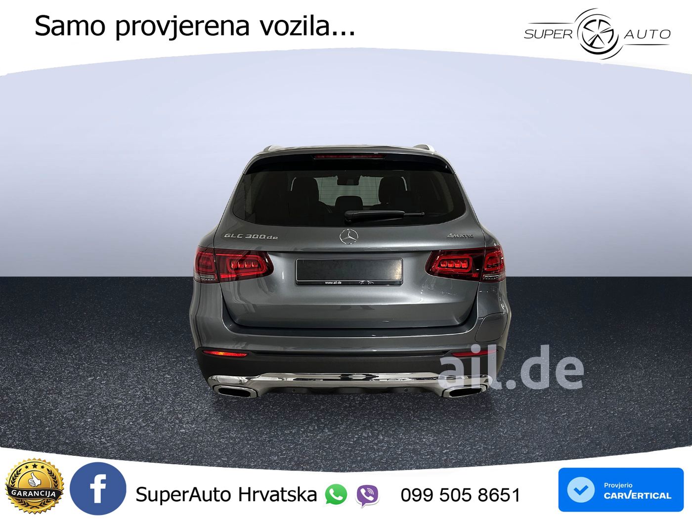 Mercedes GLC 300de (306 KS) 4MATIC 9G-TRONIC LED+GR SJED+ACC