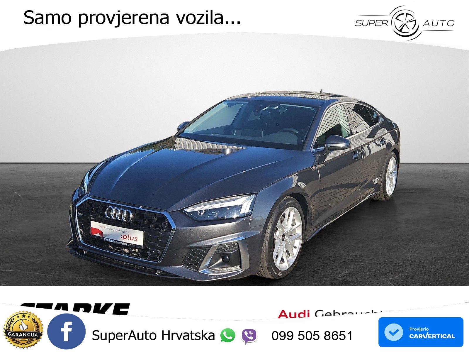 Audi A5 Sportback 35 TDI (163 KS) S tronic S line MATRIX+GR SJED+KAM