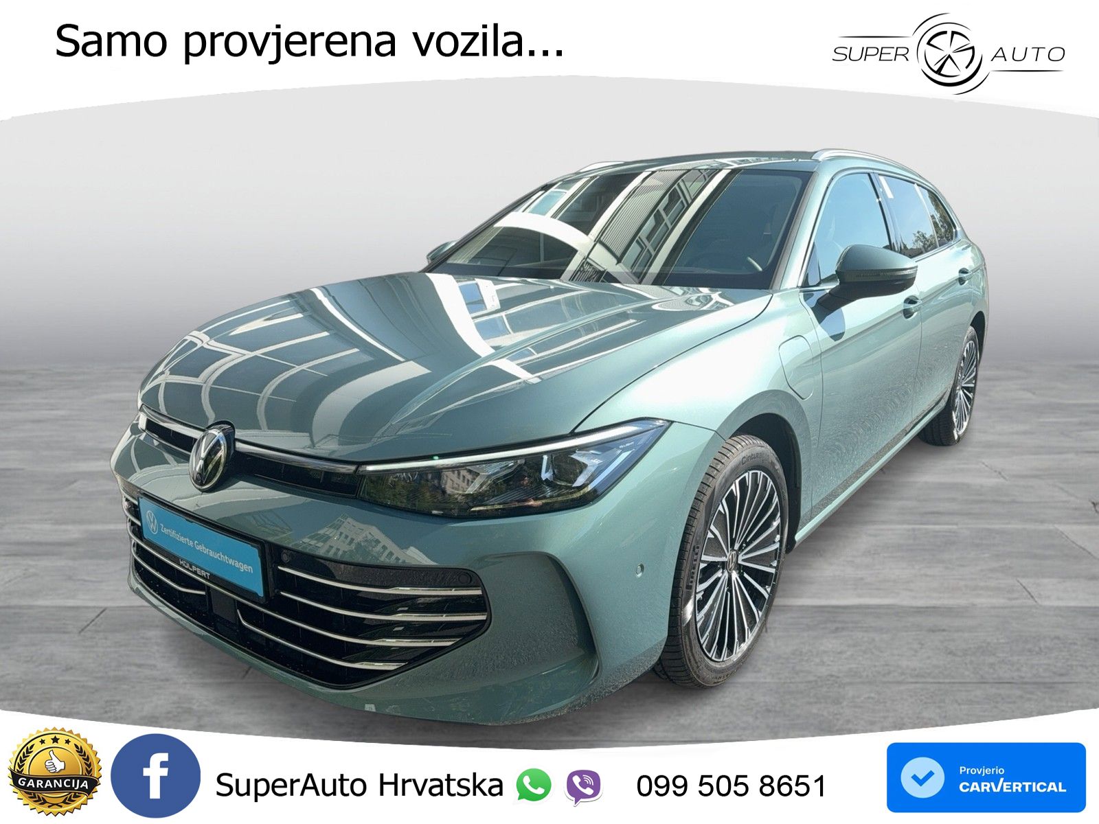 Volkswagen Passat Variant 1.5 TSI (204 KS) eHybrid DSG Elegance LED+GR SJED+ACC