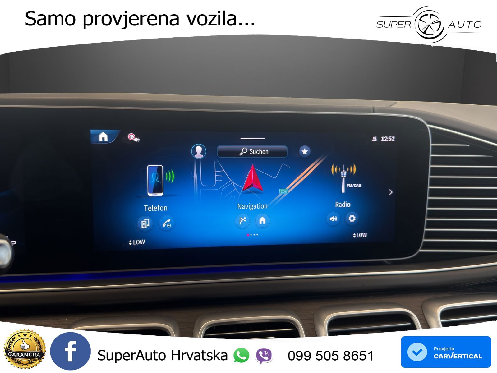 Mercedes-Benz GLS AMG GLS 63 V8 EQ Boost 4MATIC+ AMG SPEEDSHIFT TCT 9G ACC+HEAD+4xGR SJED+360+PANO