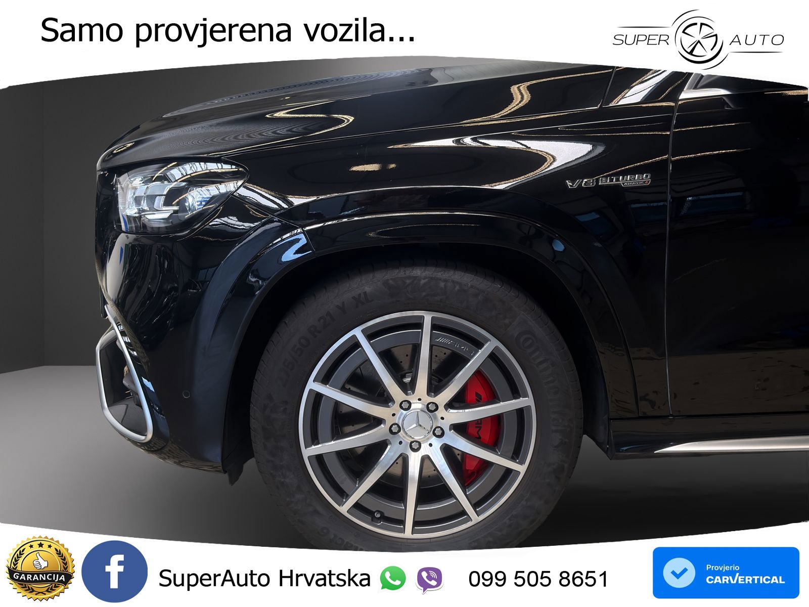 Mercedes-Benz GLS AMG GLS 63 V8 EQ Boost 4MATIC+ AMG SPEEDSHIFT TCT 9G ACC+HEAD+4xGR SJED+360+PANO