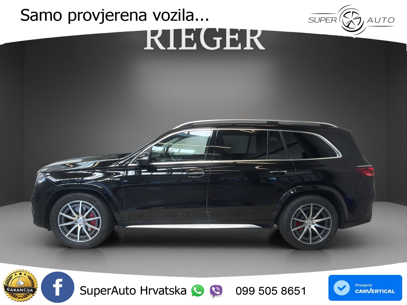 Mercedes-Benz GLS AMG GLS 63 V8 EQ Boost 4MATIC+ AMG SPEEDSHIFT TCT 9G ACC+HEAD+4xGR SJED+360+PANO