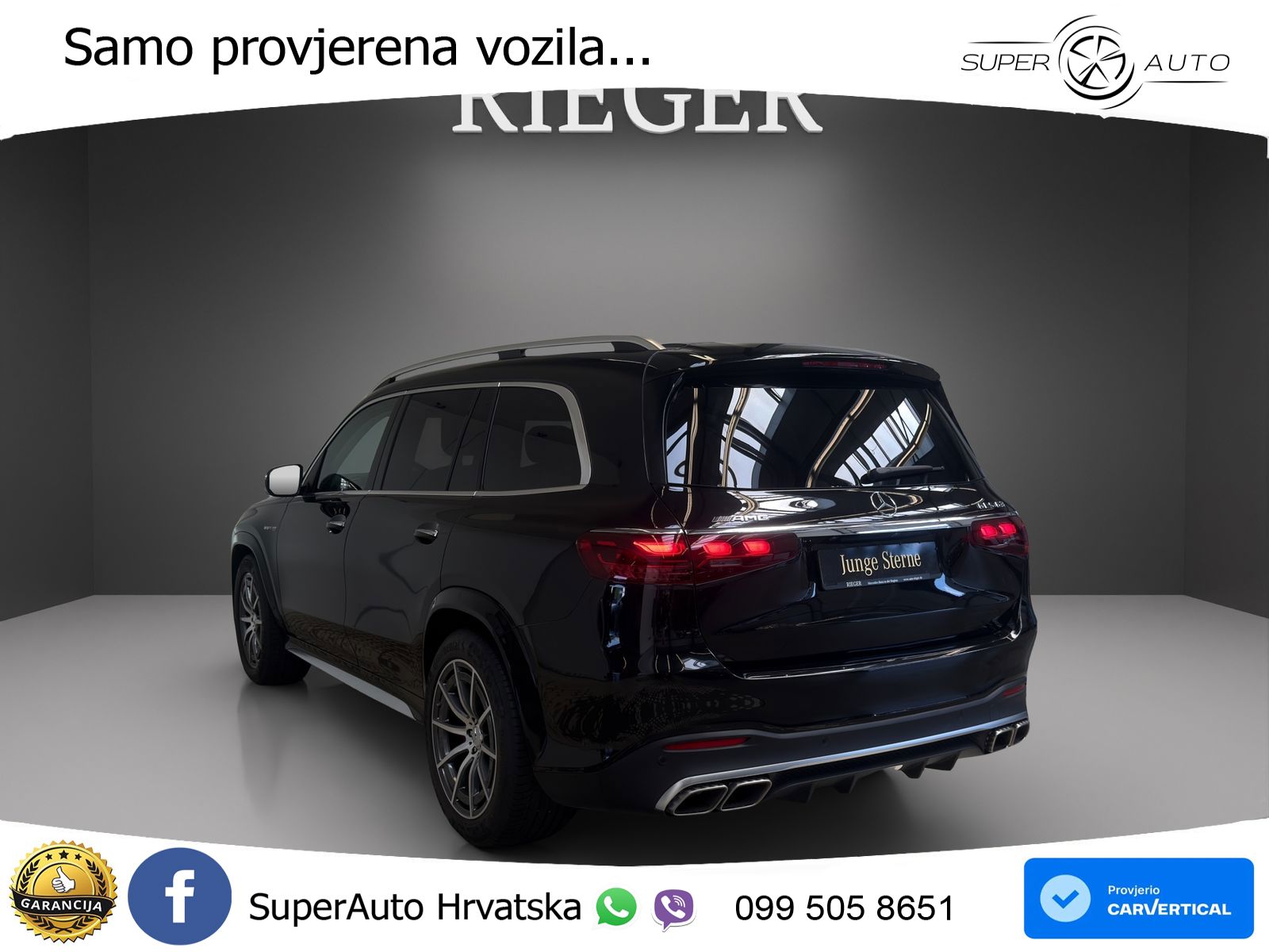 Mercedes-Benz GLS AMG GLS 63 V8 EQ Boost 4MATIC+ AMG SPEEDSHIFT TCT 9G ACC+HEAD+4xGR SJED+360+PANO