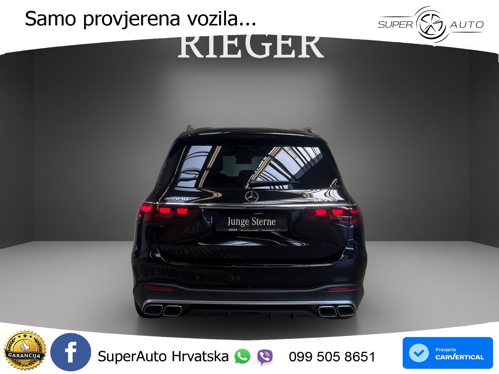 Mercedes-Benz GLS AMG GLS 63 V8 EQ Boost 4MATIC+ AMG SPEEDSHIFT TCT 9G ACC+HEAD+4xGR SJED+360+PANO