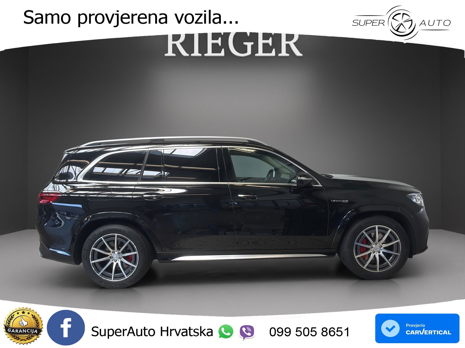 Mercedes-Benz GLS AMG GLS 63 V8 EQ Boost 4MATIC+ AMG SPEEDSHIFT TCT 9G ACC+HEAD+4xGR SJED+360+PANO