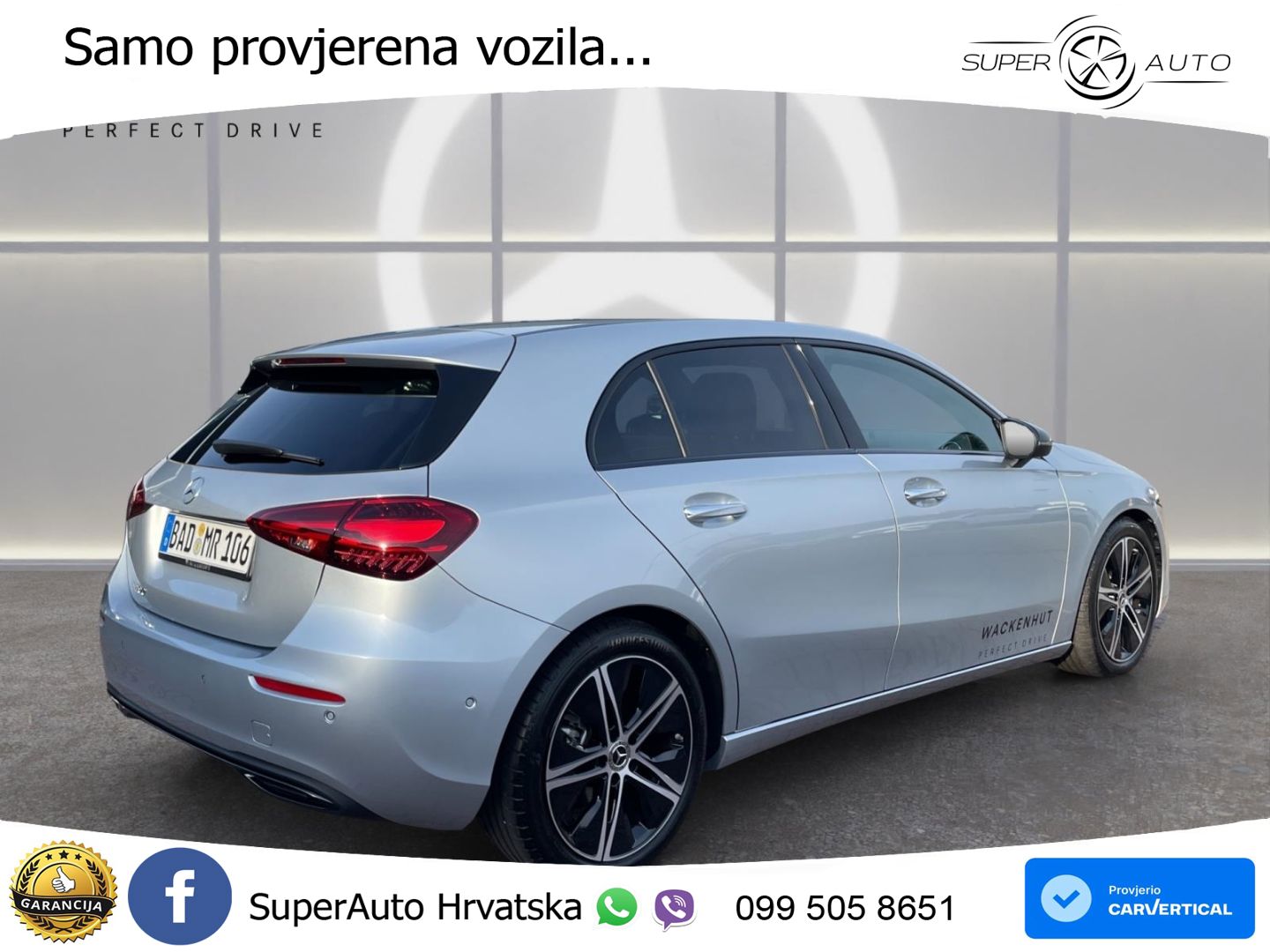 Mercedes-Benz A 200 7G-DCT LED+GR SJED+ACC