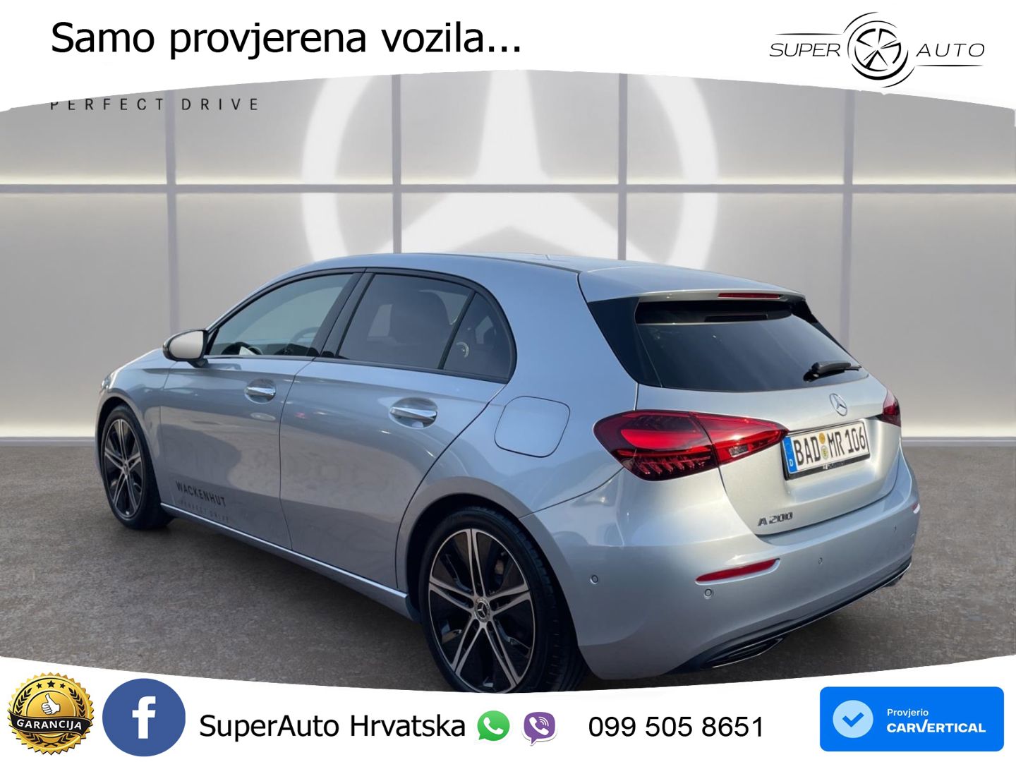 Mercedes-Benz A 200 7G-DCT LED+GR SJED+ACC