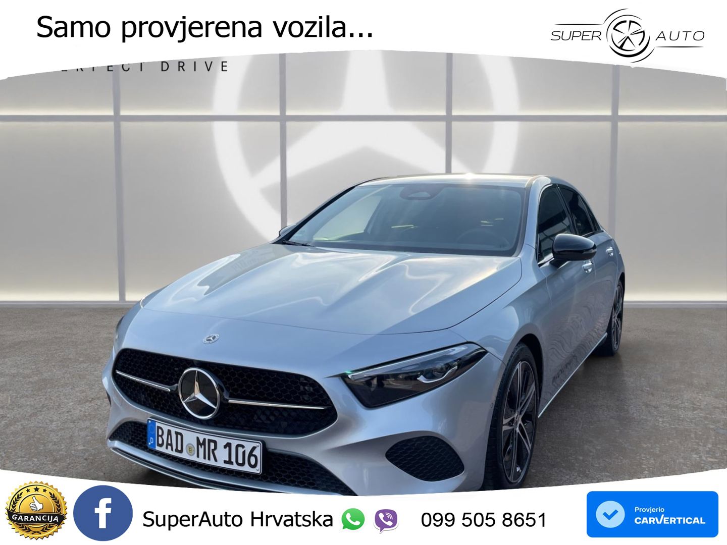 Mercedes-Benz A 200 7G-DCT LED+GR SJED+ACC