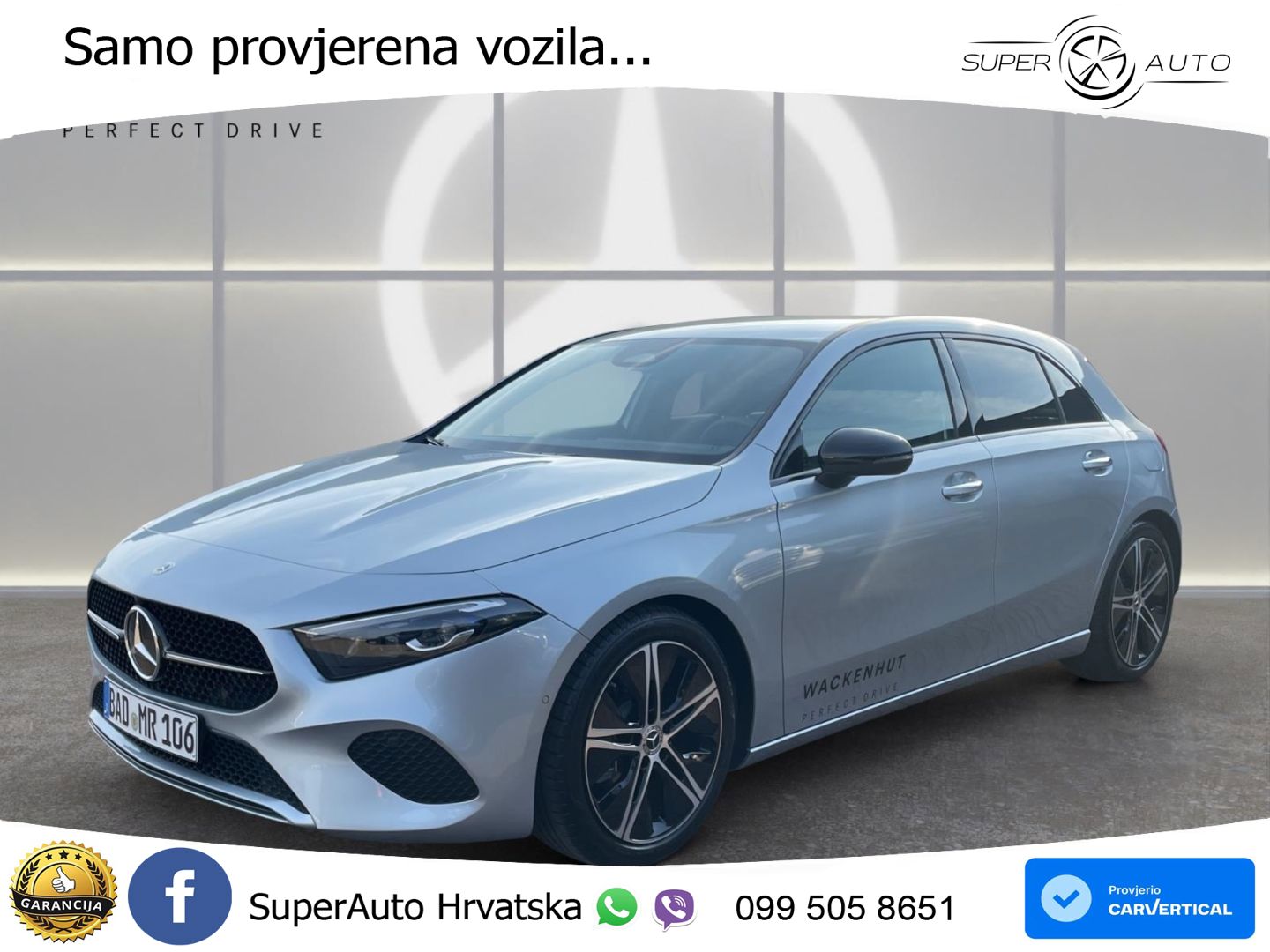 Mercedes-Benz A 200 7G-DCT LED+GR SJED+ACC