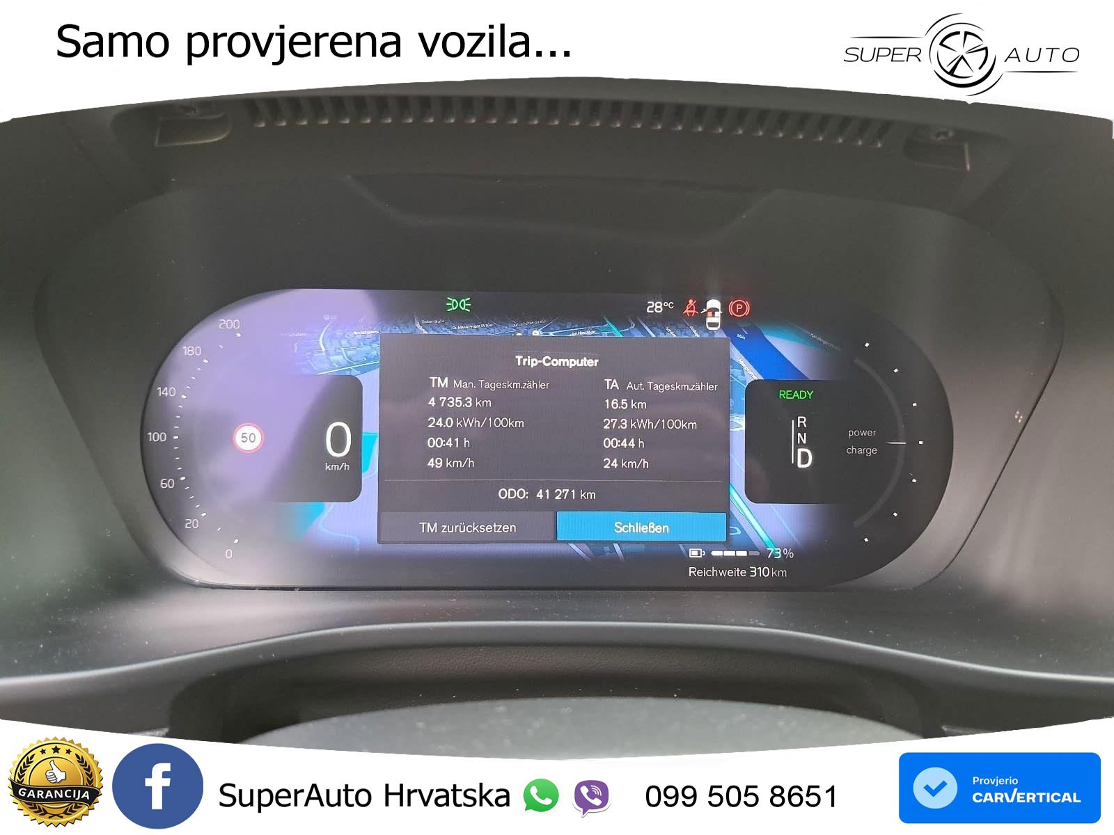 Volvo XC40 Recharge Twin 78 kWh 408 KS AWD LED+GR SJED+ACC