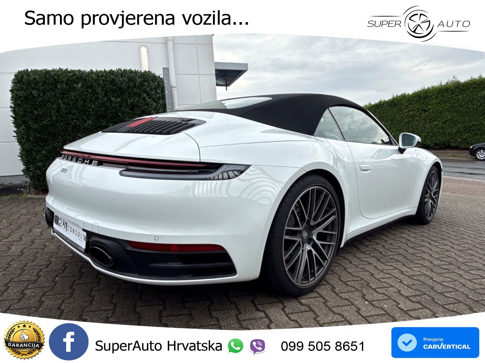 Porsche 911 Carrera Cabriolet 3.0 (385 KS) PDK LED+GR SJED+ACC