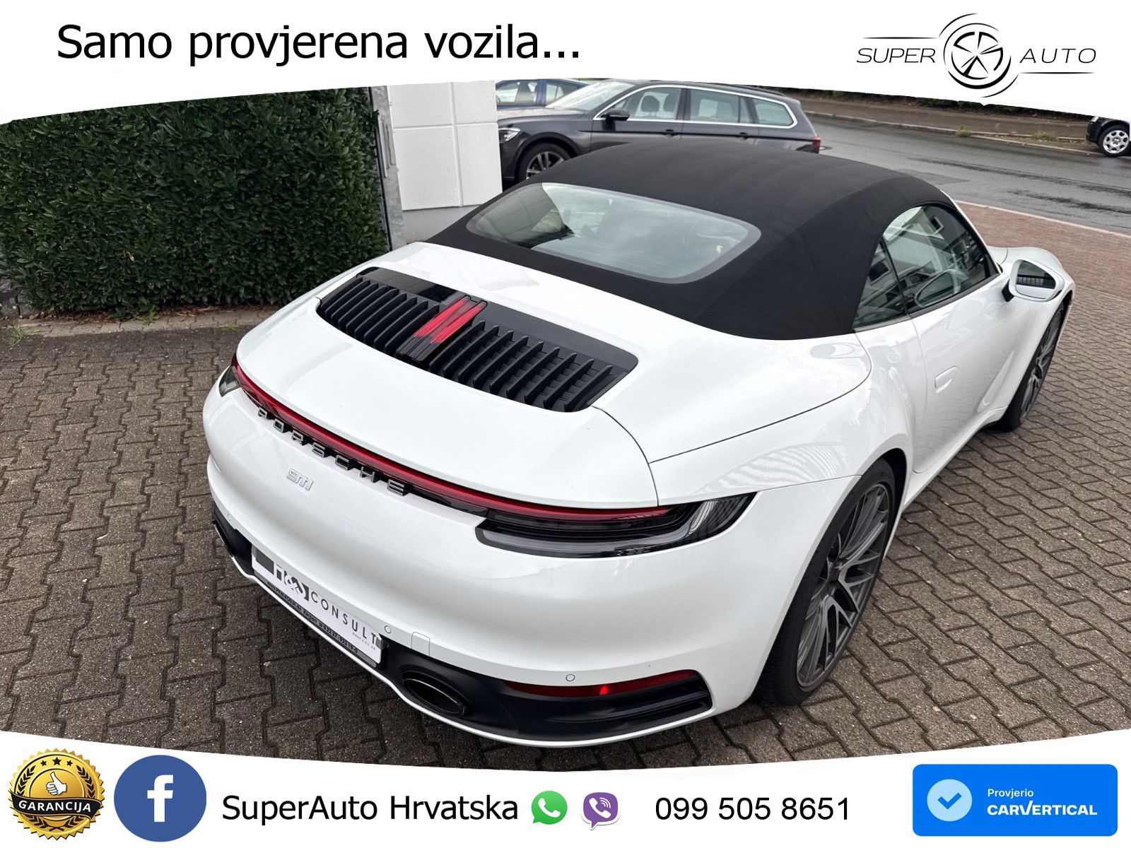 Porsche 911 Carrera Cabriolet 3.0 (385 KS) PDK LED+GR SJED+ACC