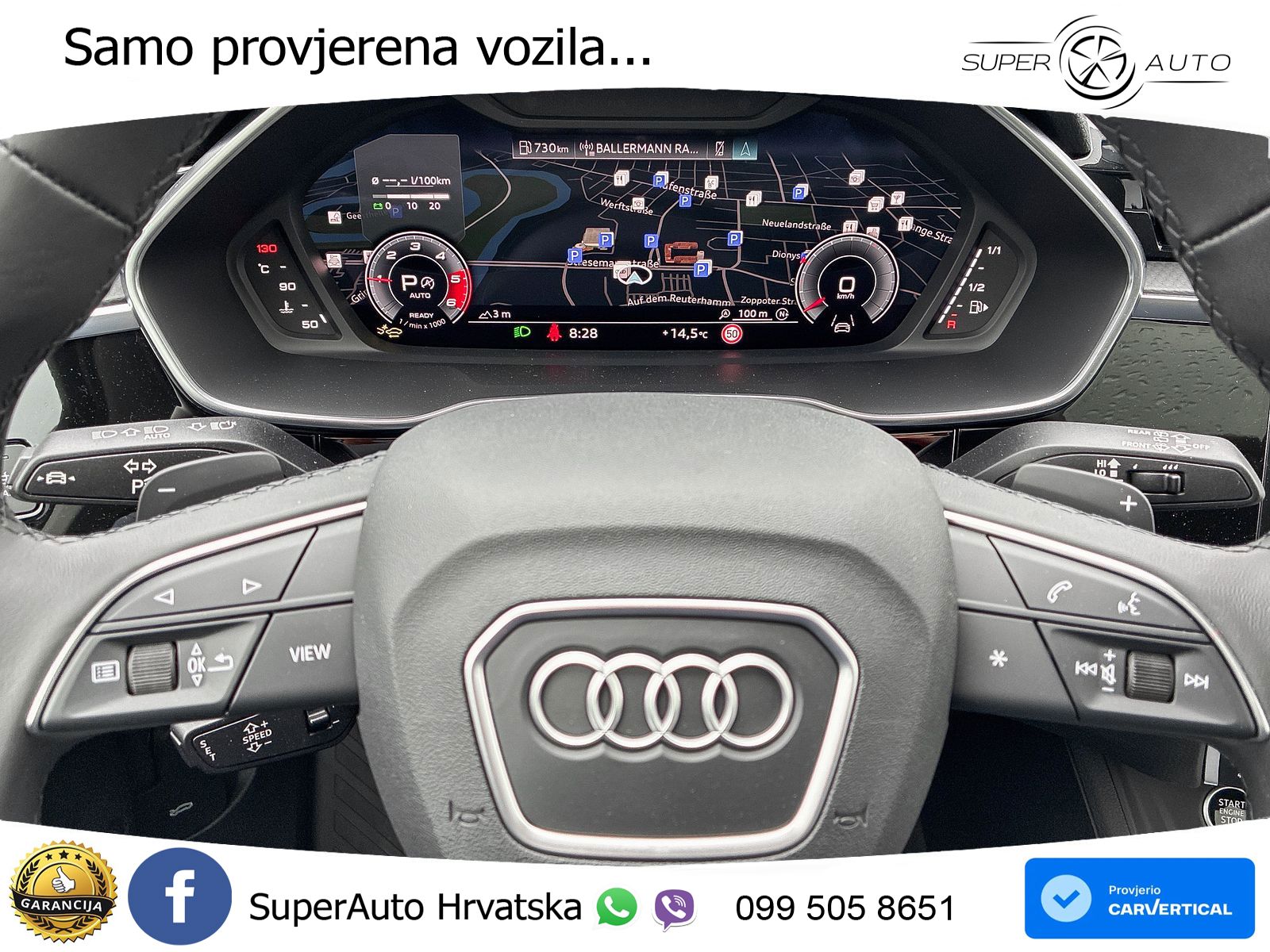 Audi Q3 Sportback 40 TDI (193 KS) quattro S tronic S line LED+GR SJED+ACC