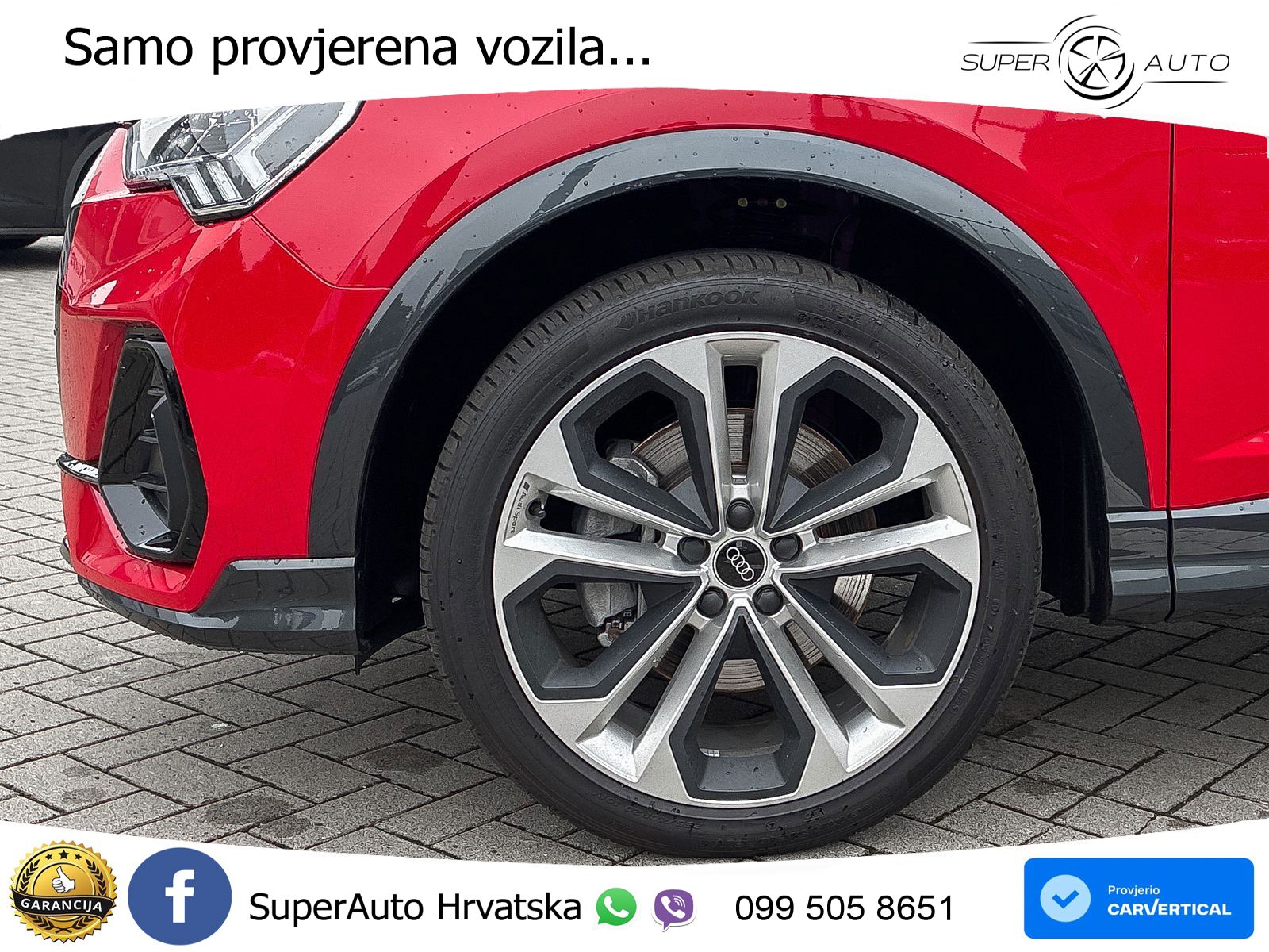Audi Q3 Sportback 40 TDI (193 KS) quattro S tronic S line LED+GR SJED+ACC