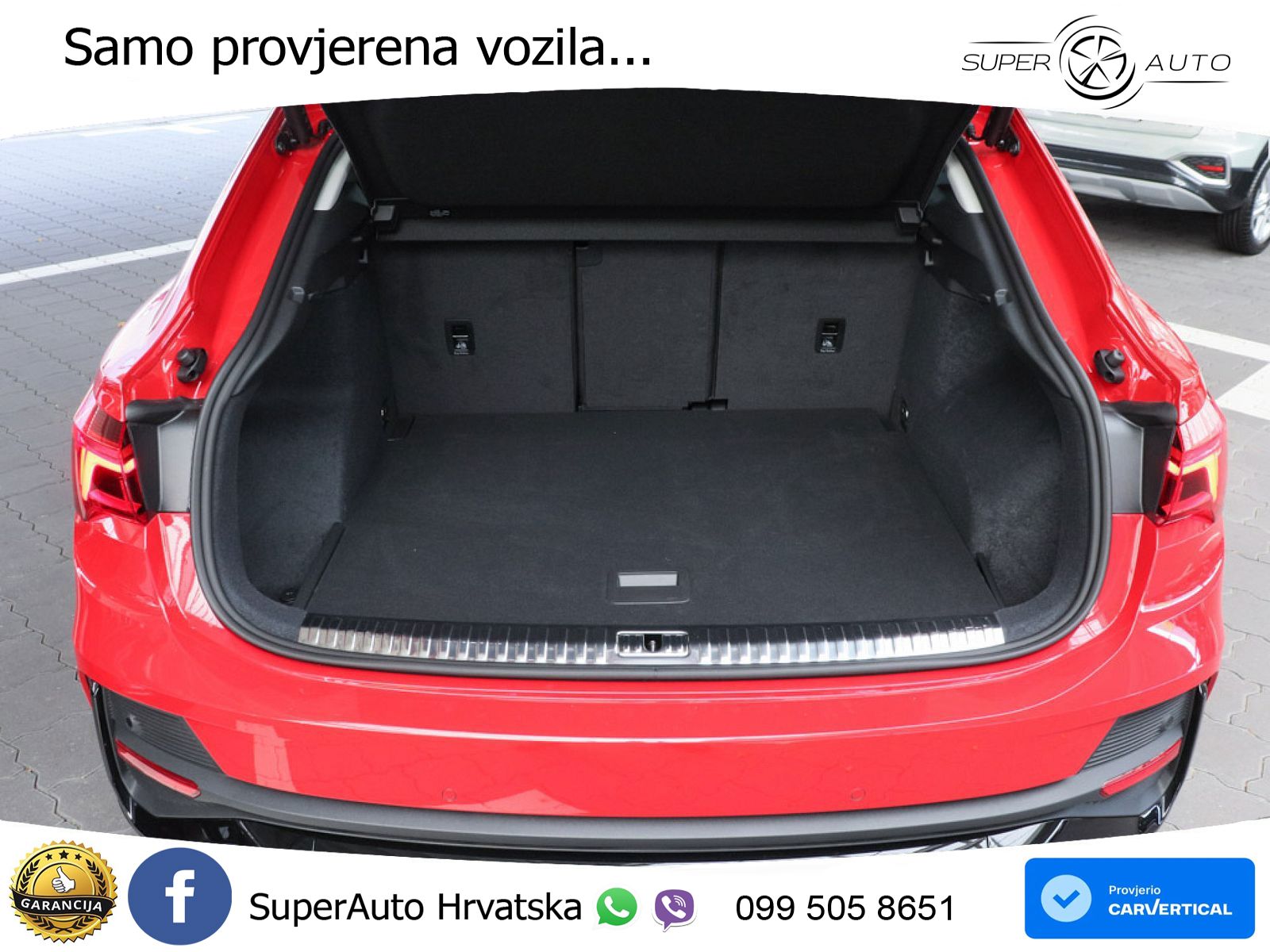 Audi Q3 Sportback 40 TDI (193 KS) quattro S tronic S line LED+GR SJED+ACC