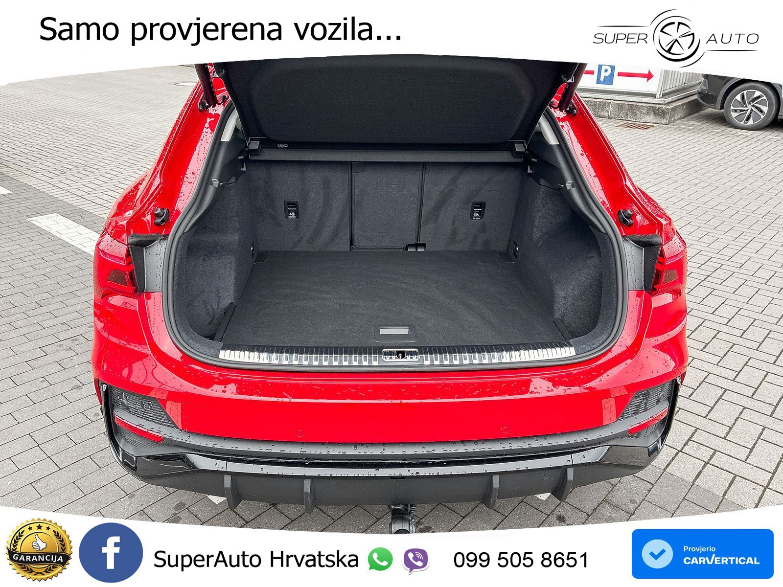 Audi Q3 Sportback 40 TDI (193 KS) quattro S tronic S line LED+GR SJED+ACC