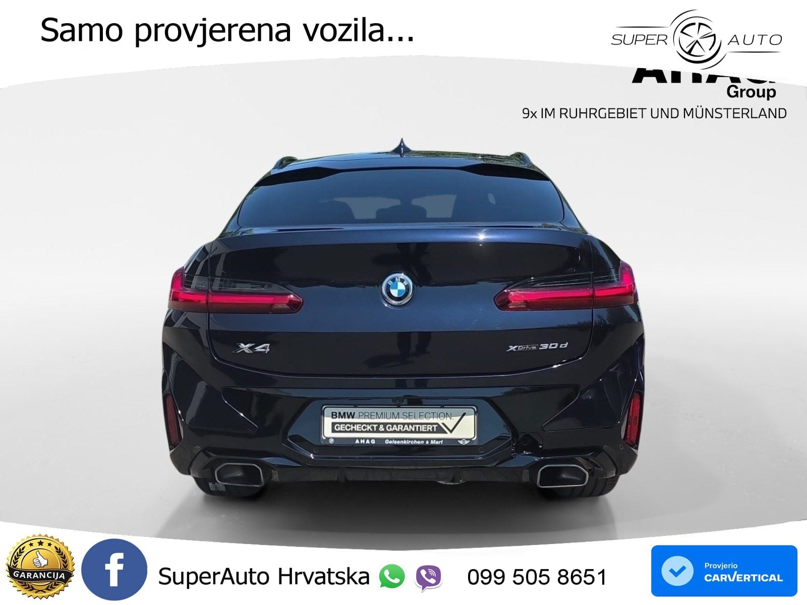 BMW X4 30d (286 KS) xDrive Steptronic LED+GR SJED+ACC