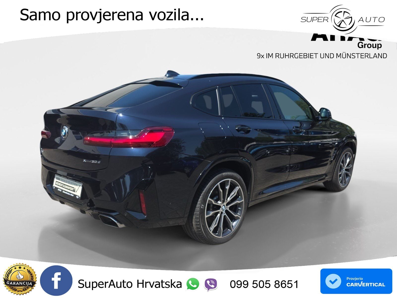 BMW X4 30d (286 KS) xDrive Steptronic LED+GR SJED+ACC