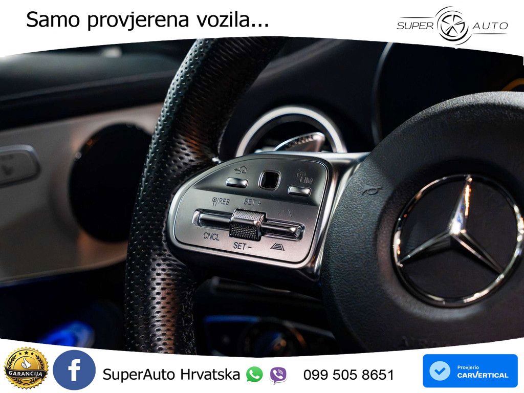 Mercedes AMG GLC 43 V6 (390 KS) 4MATIC TCT ZRAČNI+ACC+GR SJED+KAM+PANO