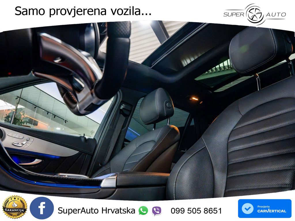 Mercedes AMG GLC 43 V6 (390 KS) 4MATIC TCT ZRAČNI+ACC+GR SJED+KAM+PANO