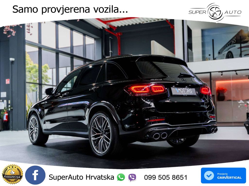 Mercedes AMG GLC 43 V6 (390 KS) 4MATIC TCT ZRAČNI+ACC+GR SJED+KAM+PANO